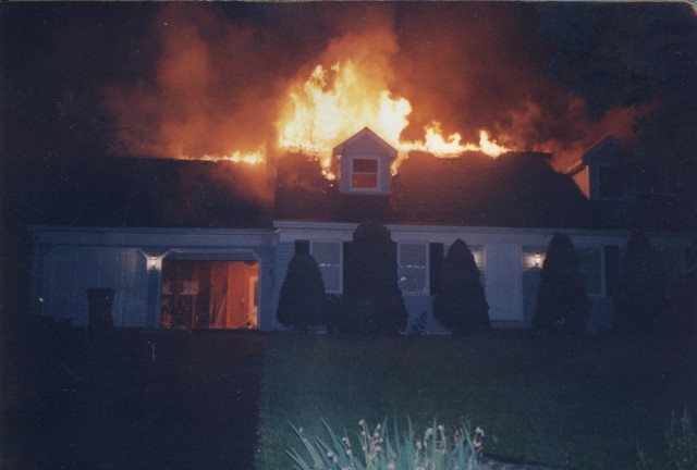 House Fire, prior to arrival of fire apparatus... Timothy Drive, 7/2/01